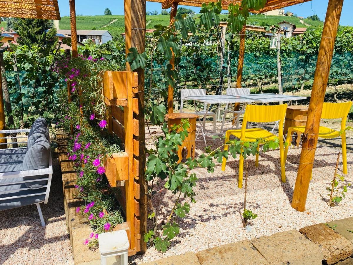 La Rosa Gialla Bio Apartments & Rooms Barolo Luaran gambar
