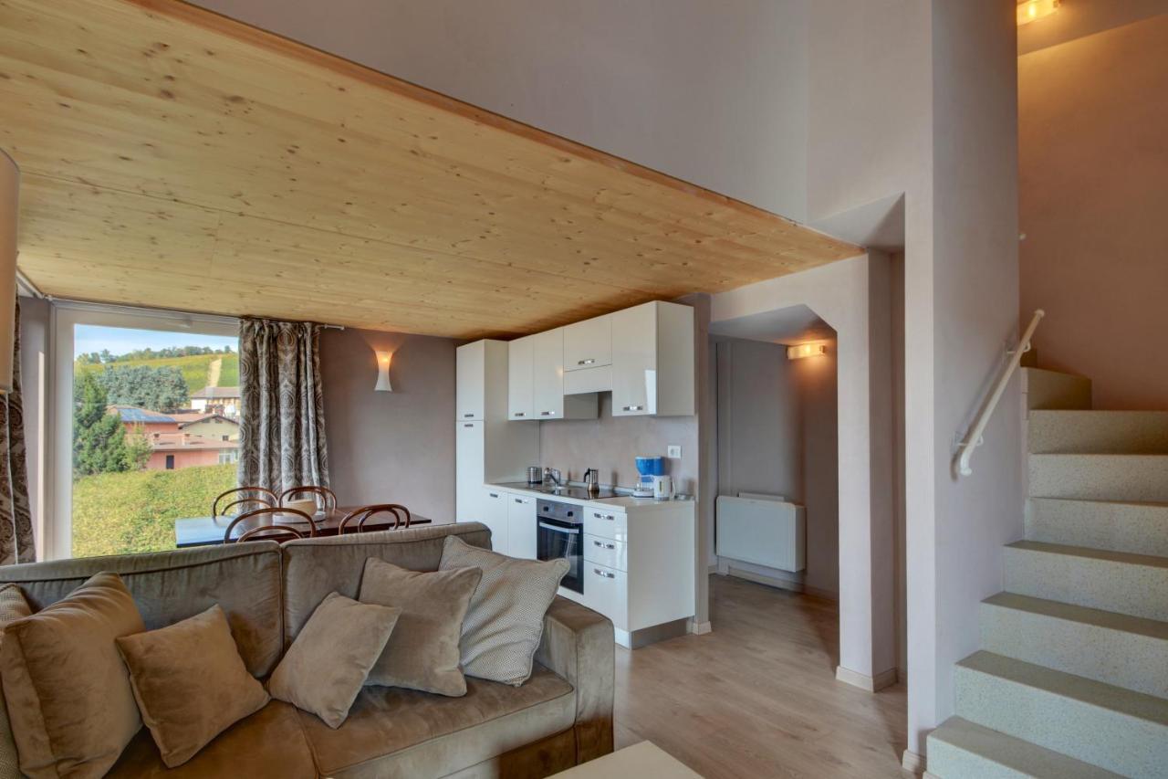 La Rosa Gialla Bio Apartments & Rooms Barolo Luaran gambar